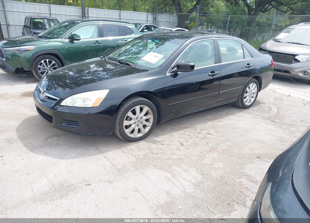 2007 HONDA ACCORD 3.0 EX VIN: 1HGCM66517A025941