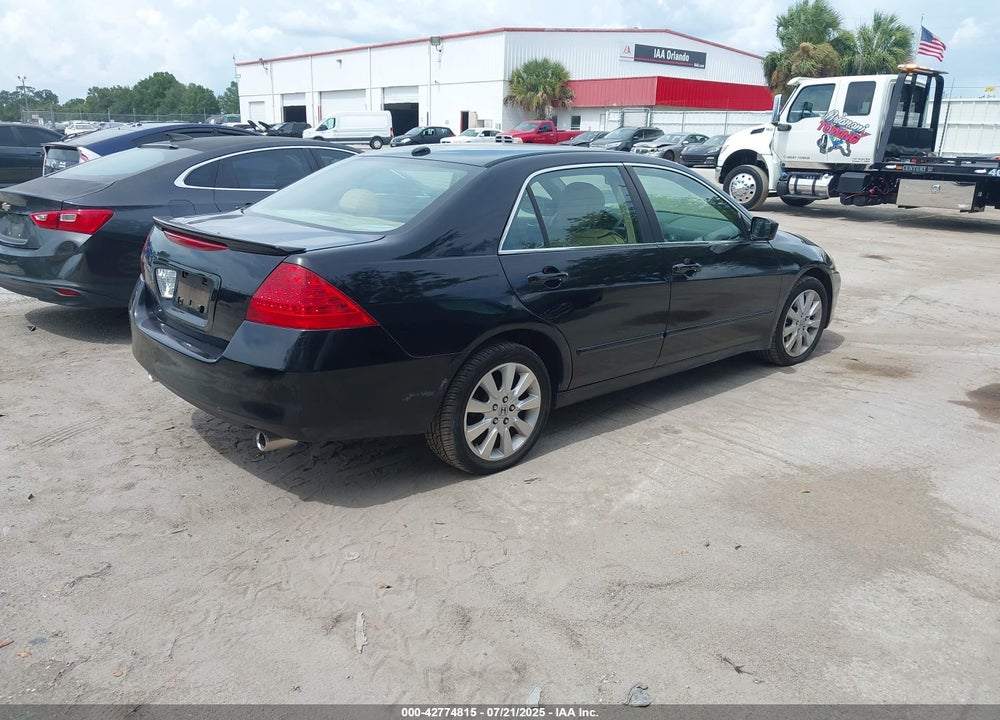 2007 HONDA ACCORD 3.0 EX VIN: 1HGCM66517A025941