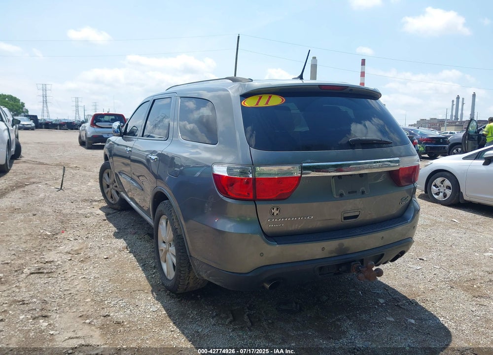 2011 DODGE DURANGO VIN: 1D4SE4GT6BC635133