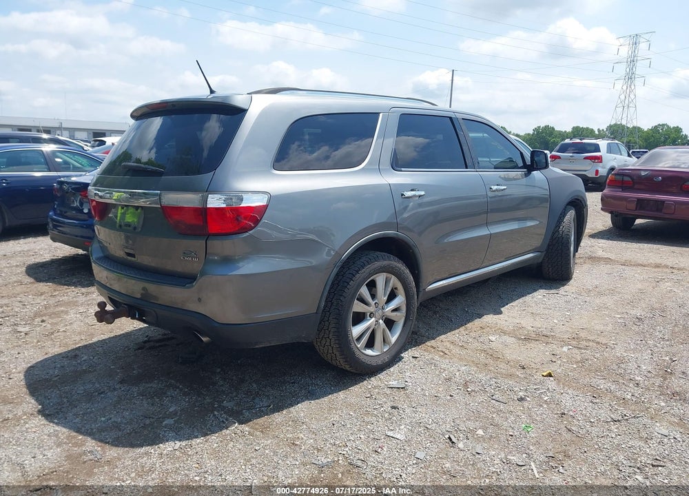 2011 DODGE DURANGO VIN: 1D4SE4GT6BC635133