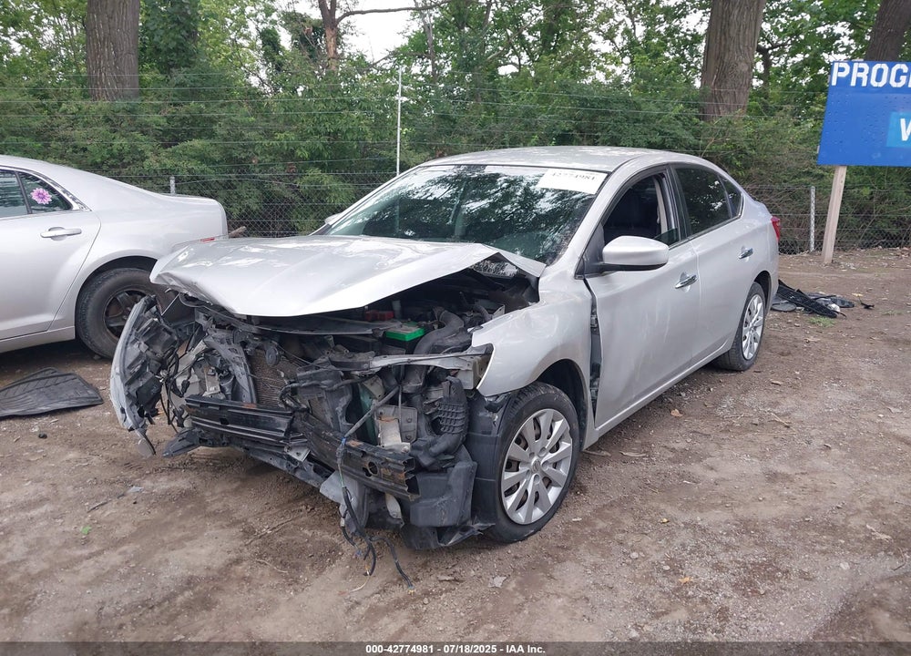 2016 NISSAN SENTRA VIN: 3N1AB7AP2GL666618