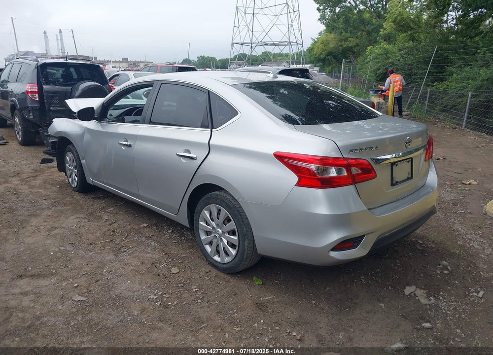 2016 NISSAN SENTRA VIN: 3N1AB7AP2GL666618