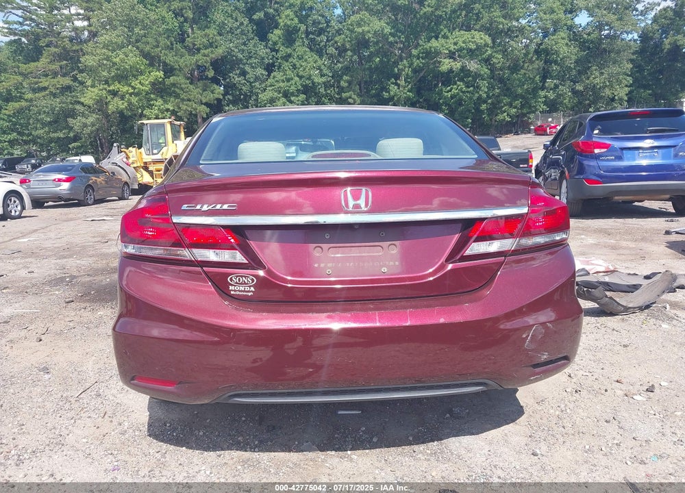 2014 HONDA CIVIC EX VIN: 19XFB2F84EE003060