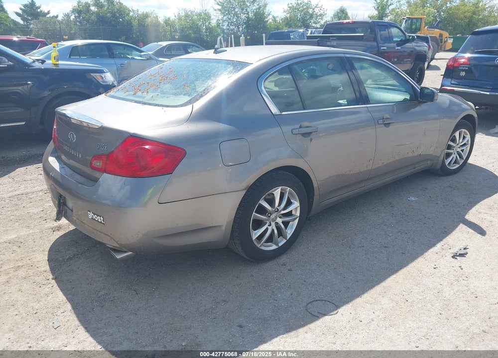 2008 INFINITI G35X VIN: JNKBV61F98M277832