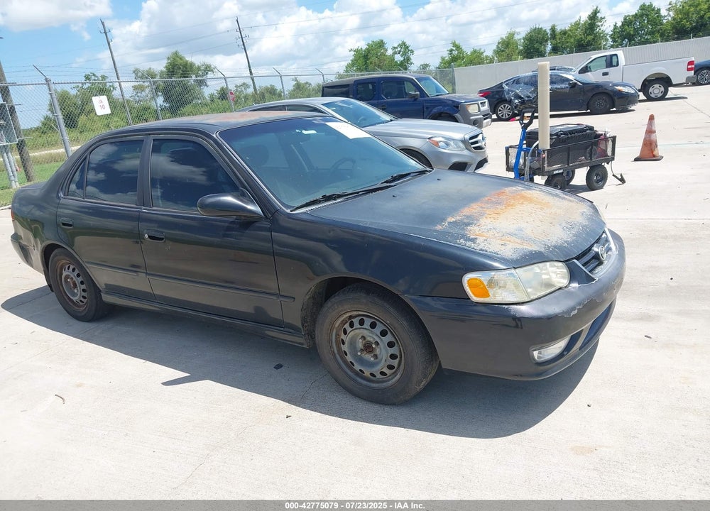 2001 TOYOTA COROLLA VIN: 2T1BR12E11C424811