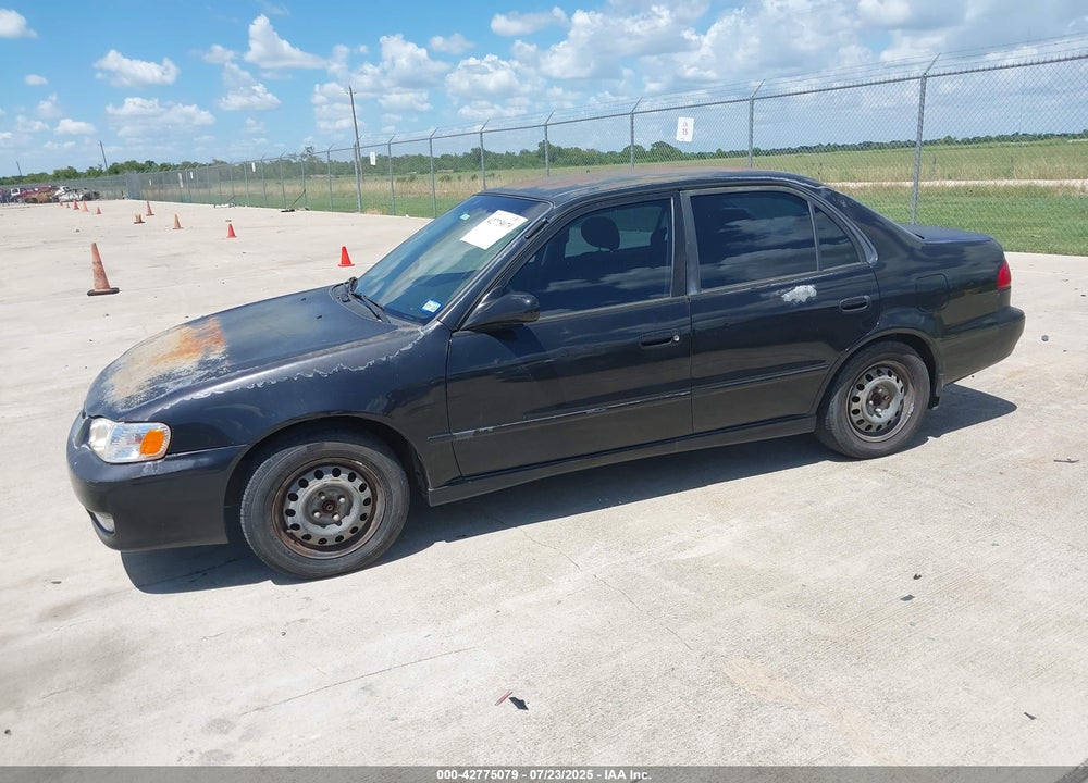 2001 TOYOTA COROLLA VIN: 2T1BR12E11C424811