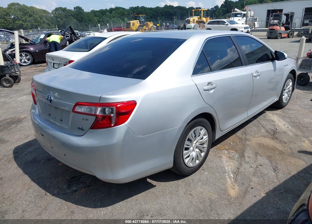 2014 TOYOTA CAMRY HYBRID LE VIN: 4T1BD1FK4EU139183