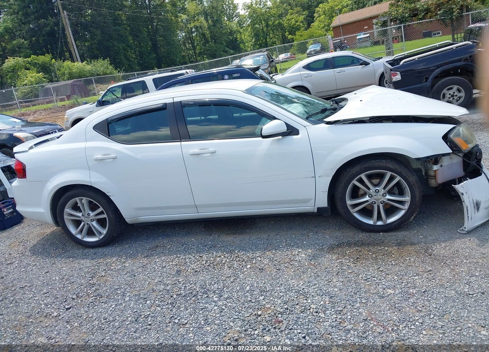 2013 DODGE AVENGER VIN: 1C3CDZCB8DN504067