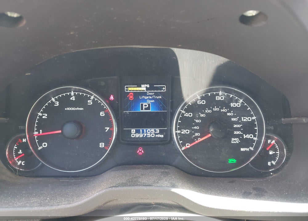 2013 SUBARU OUTBACK VIN: 4S4BRCKCXD3319235