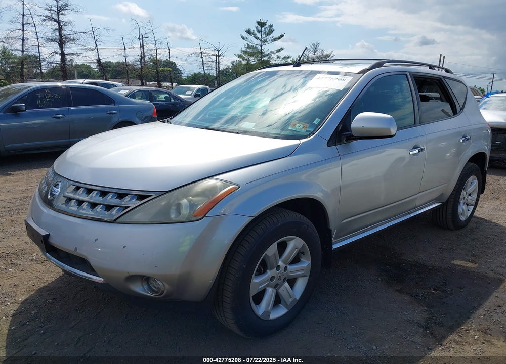 2007 NISSAN MURANO VIN: JN8AZ08W37W659768