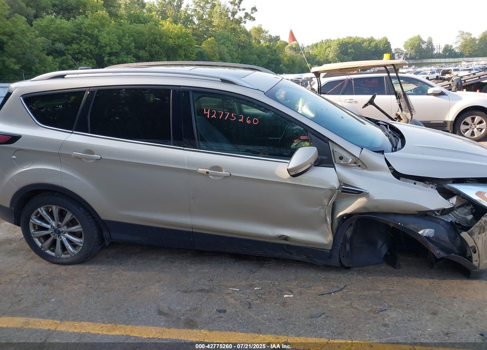 2017 FORD ESCAPE TITANIUM VIN: 1FMCU9JDXHUA03639