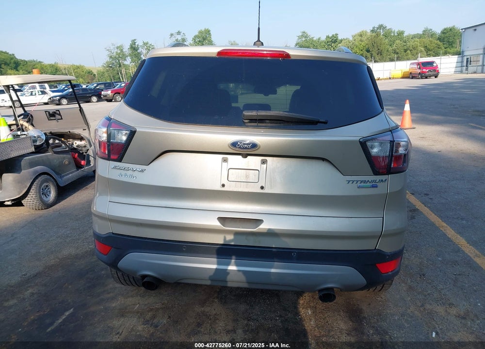 2017 FORD ESCAPE TITANIUM VIN: 1FMCU9JDXHUA03639