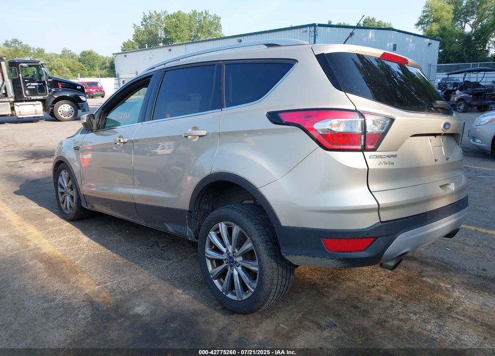 2017 FORD ESCAPE TITANIUM VIN: 1FMCU9JDXHUA03639