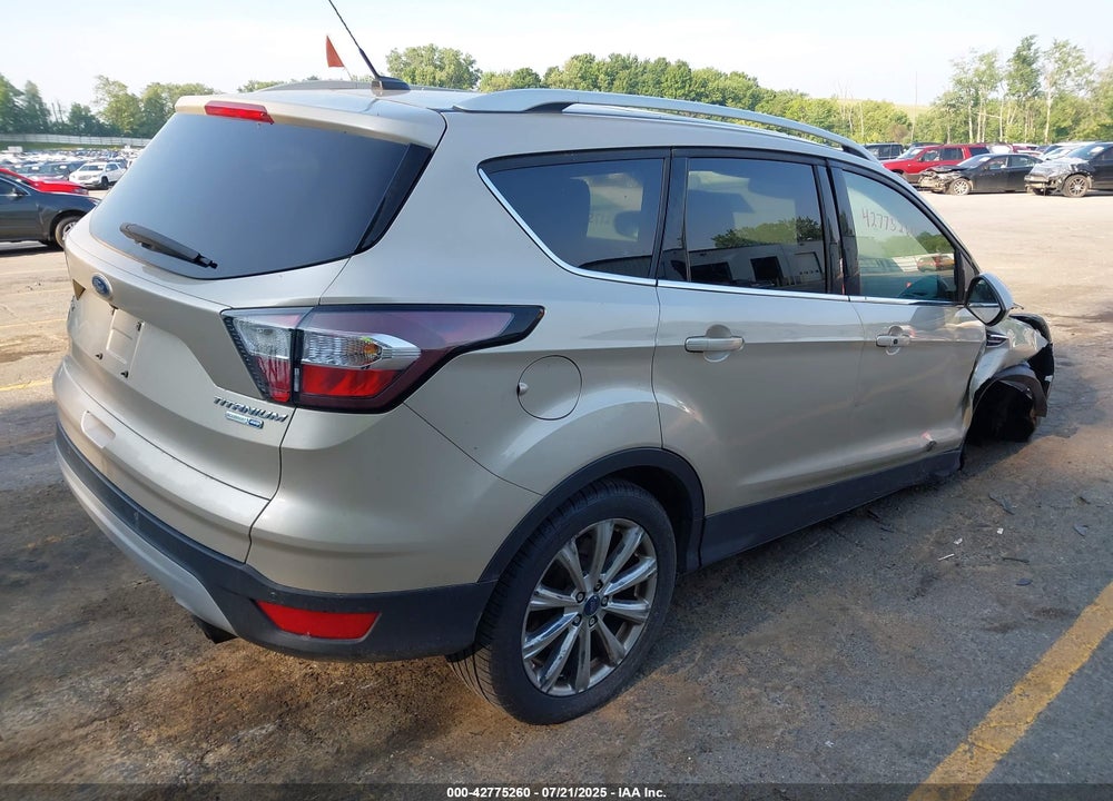 2017 FORD ESCAPE TITANIUM VIN: 1FMCU9JDXHUA03639