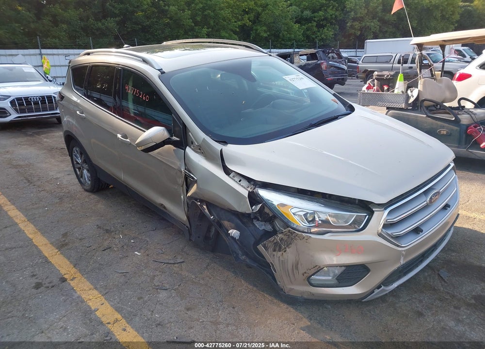 2017 FORD ESCAPE TITANIUM VIN: 1FMCU9JDXHUA03639