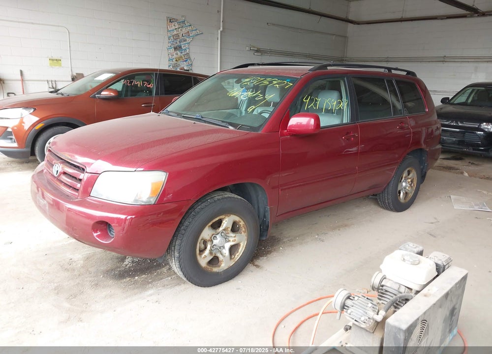 2004 TOYOTA HIGHLANDER VIN: JTEGD21A840081434