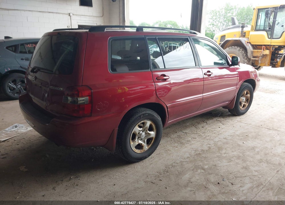 2004 TOYOTA HIGHLANDER VIN: JTEGD21A840081434