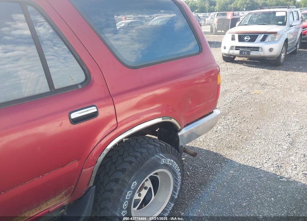 1993 TOYOTA 4RUNNER VN39 SR5 VIN: JT3VN39W6P0115300