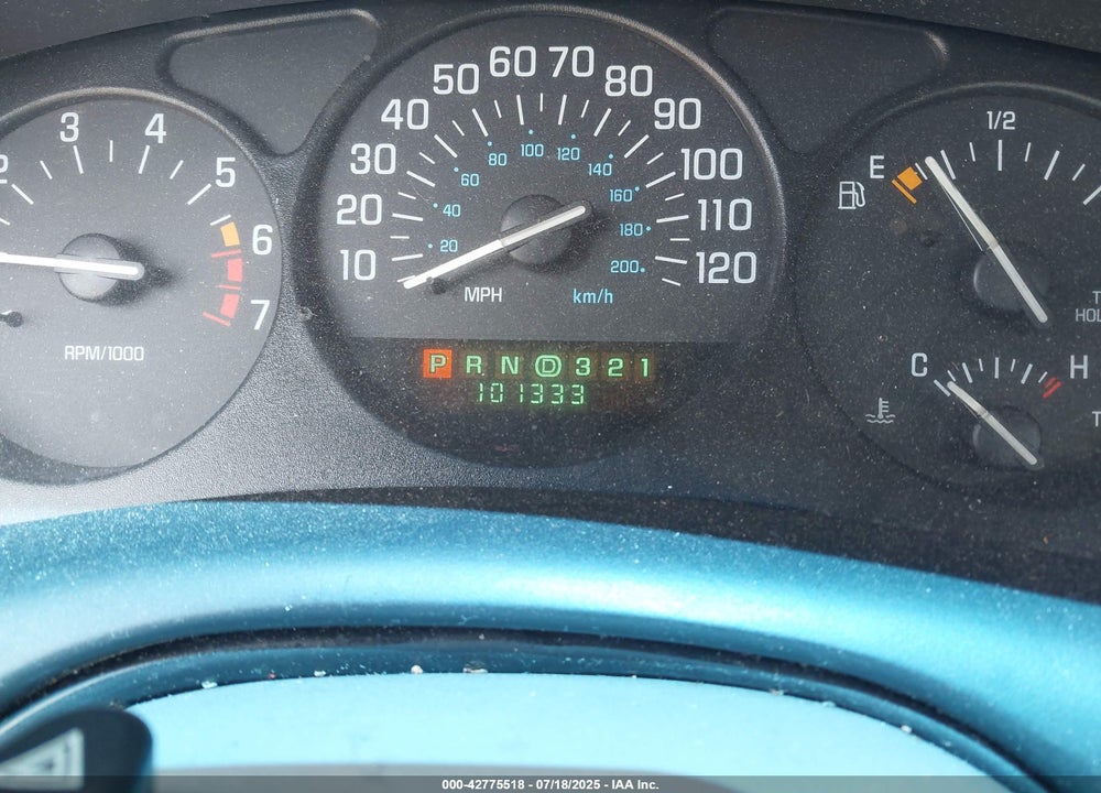 1999 BUICK CENTURY CUSTOM VIN: 2G4WS52M8X1586930