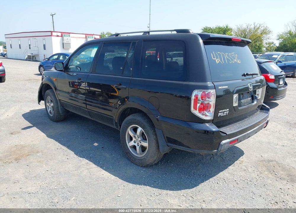 2008 HONDA PILOT VIN: 5FNYF18788B018252