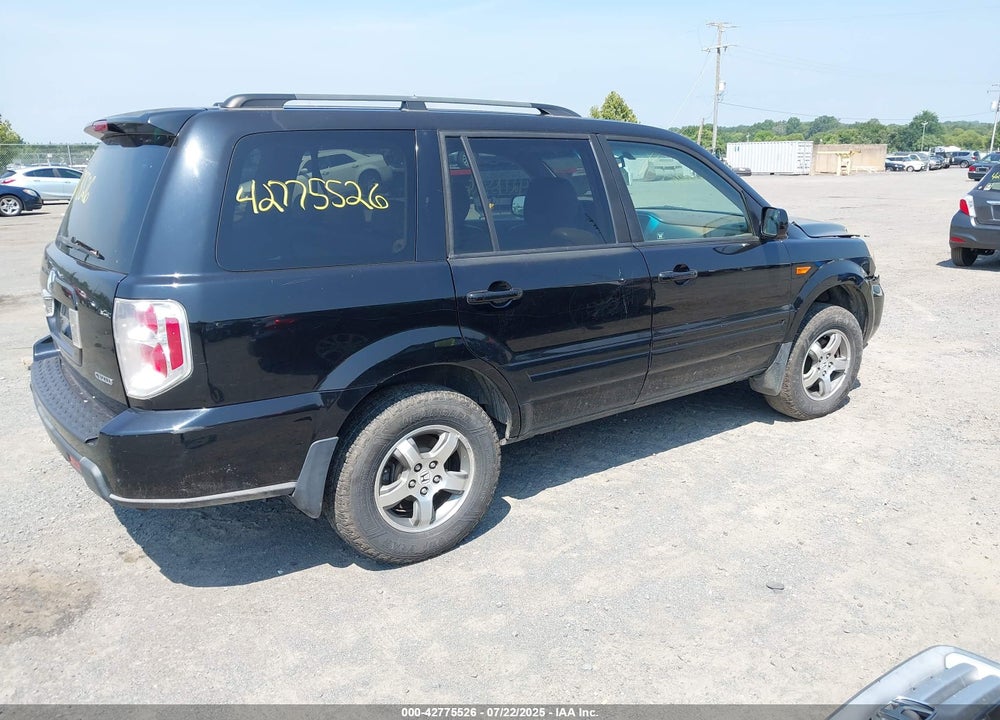 2008 HONDA PILOT VIN: 5FNYF18788B018252