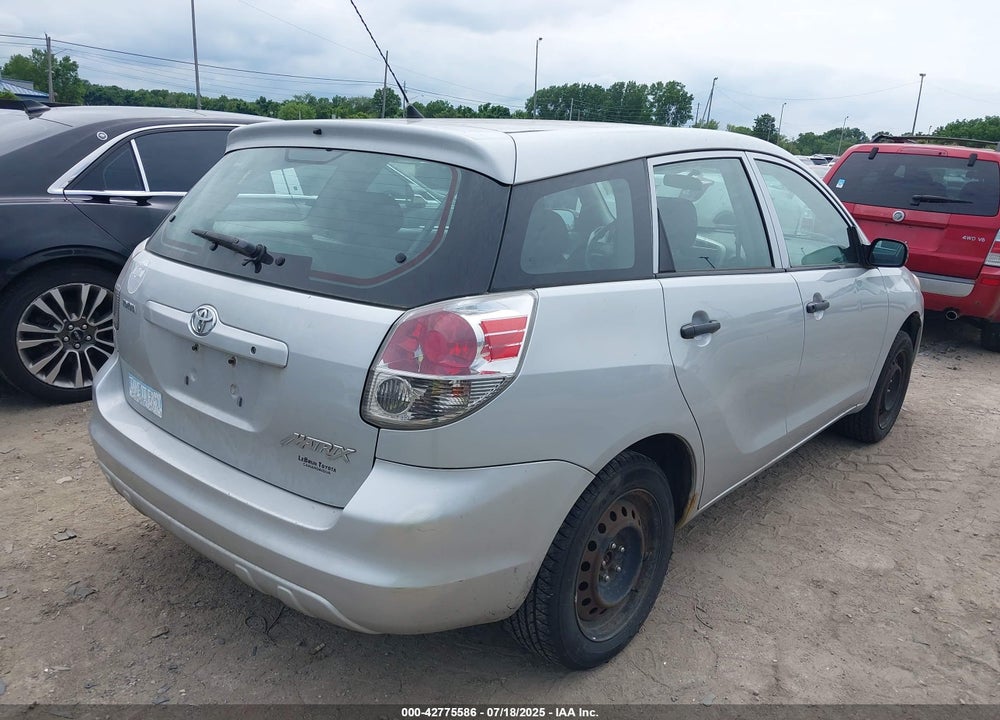 2005 TOYOTA MATRIX VIN: 2T1LR32E25C378234