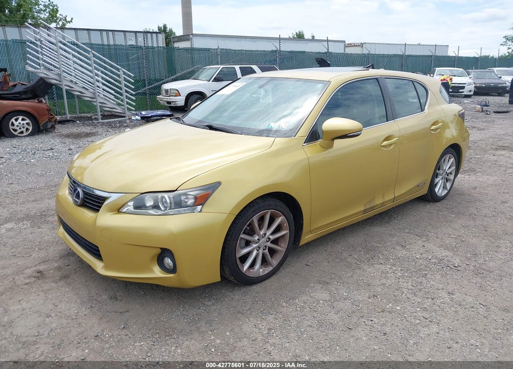 2011 LEXUS CT200H VIN: JTHKD5BH5B2007769