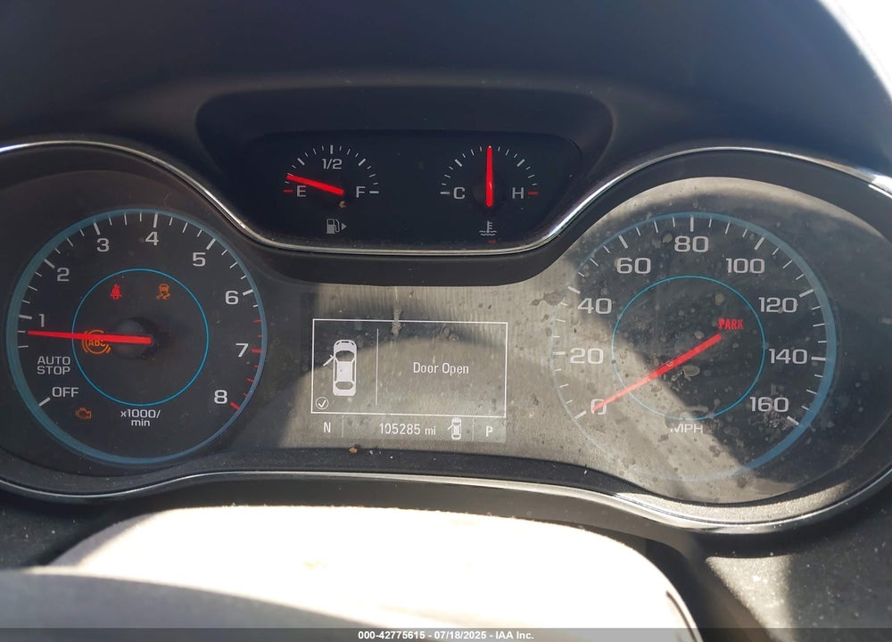 2017 CHEVROLET CRUZE VIN: 1G1BE5SM5H7186881