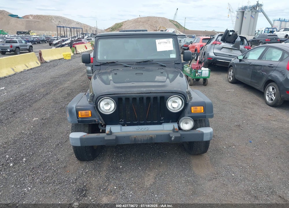 2005 JEEP WRANGLER RUBICON VIN: 1J4FA69S75P353858
