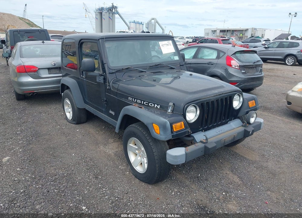 2005 JEEP WRANGLER RUBICON VIN: 1J4FA69S75P353858