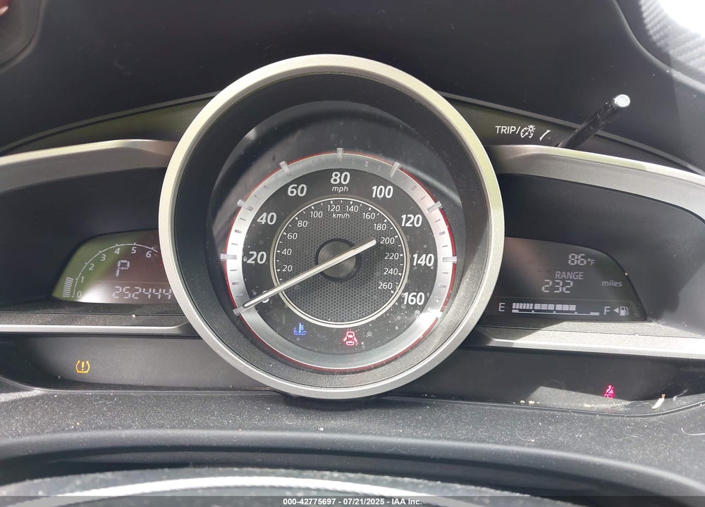 2014 MAZDA 3 VIN: JM1BM1U78E1162695