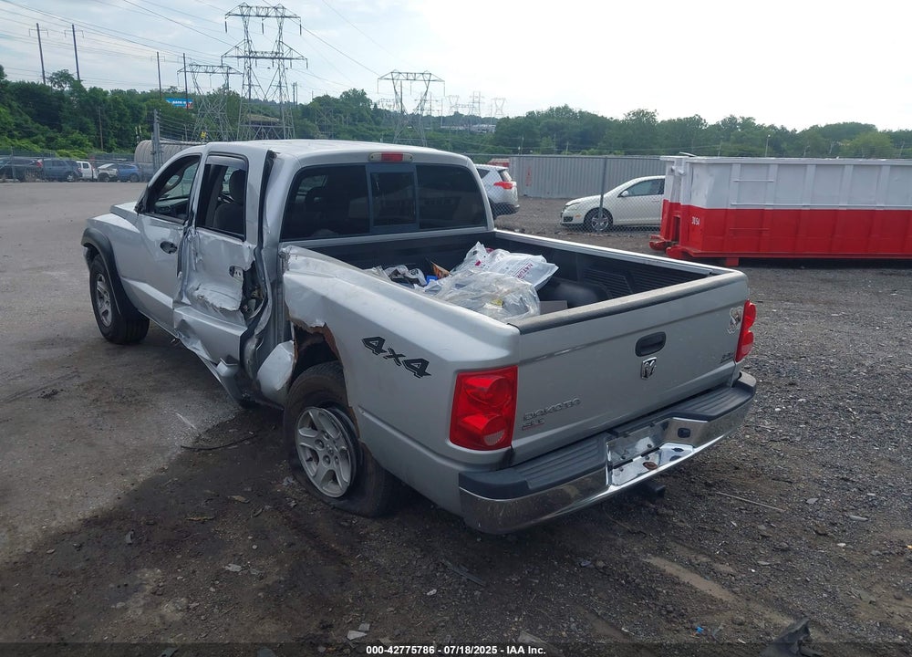 2006 DODGE DAKOTA VIN: 1D7HW48K36S506620