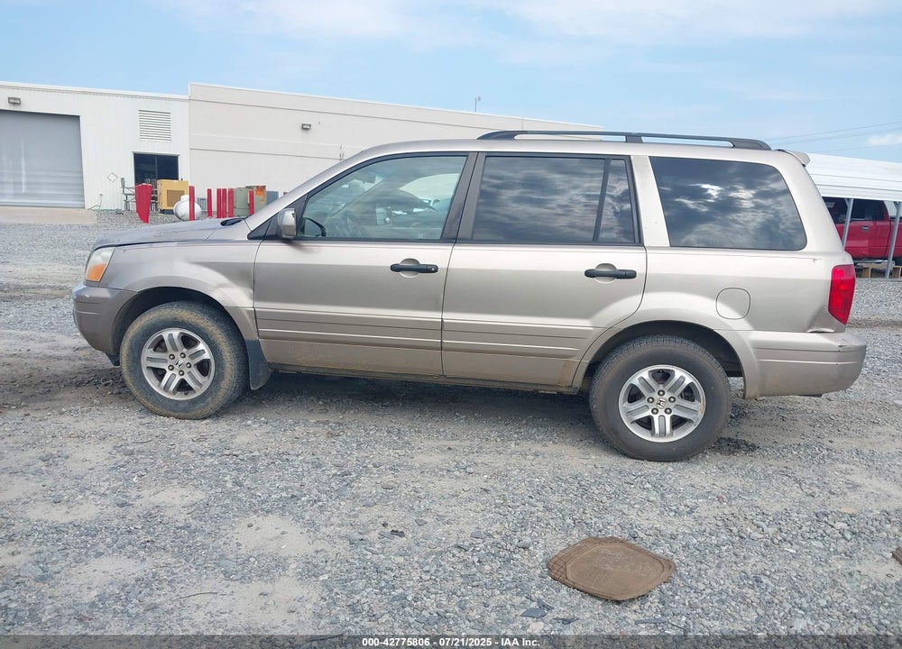 2005 HONDA PILOT EX-L VIN: 2HKYF18665H503350