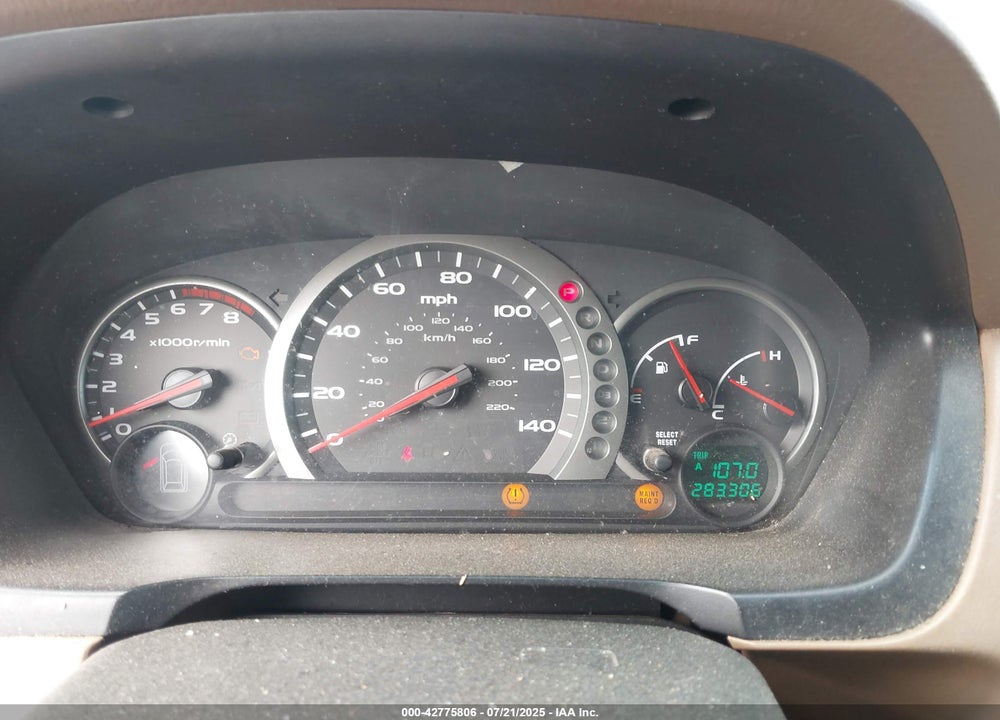 2005 HONDA PILOT EX-L VIN: 2HKYF18665H503350