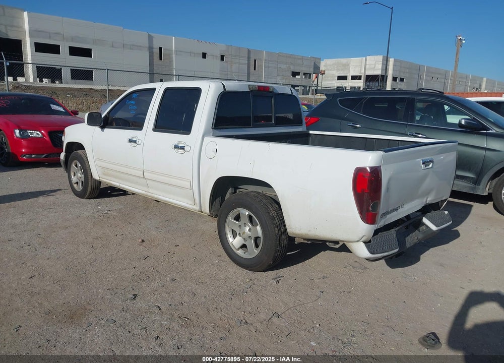 2012 CHEVROLET COLORADO VIN: 1GCDSCFE4C8100849
