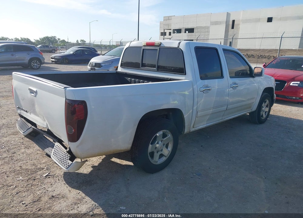 2012 CHEVROLET COLORADO VIN: 1GCDSCFE4C8100849