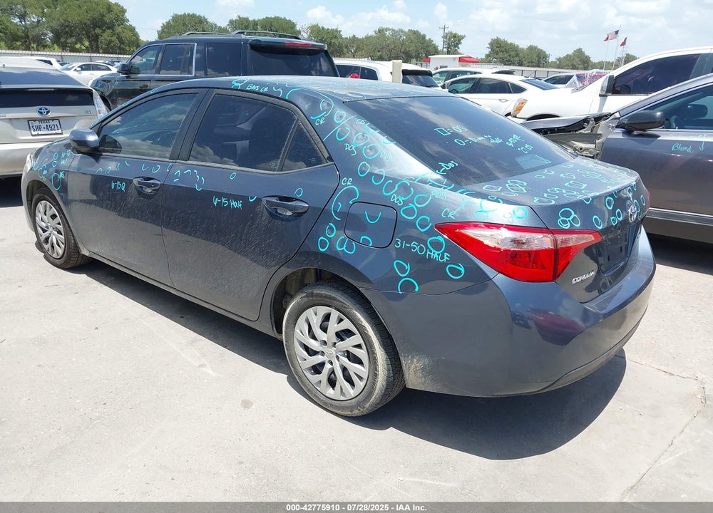 2019 TOYOTA COROLLA VIN: 2T1BURHE2KC212361