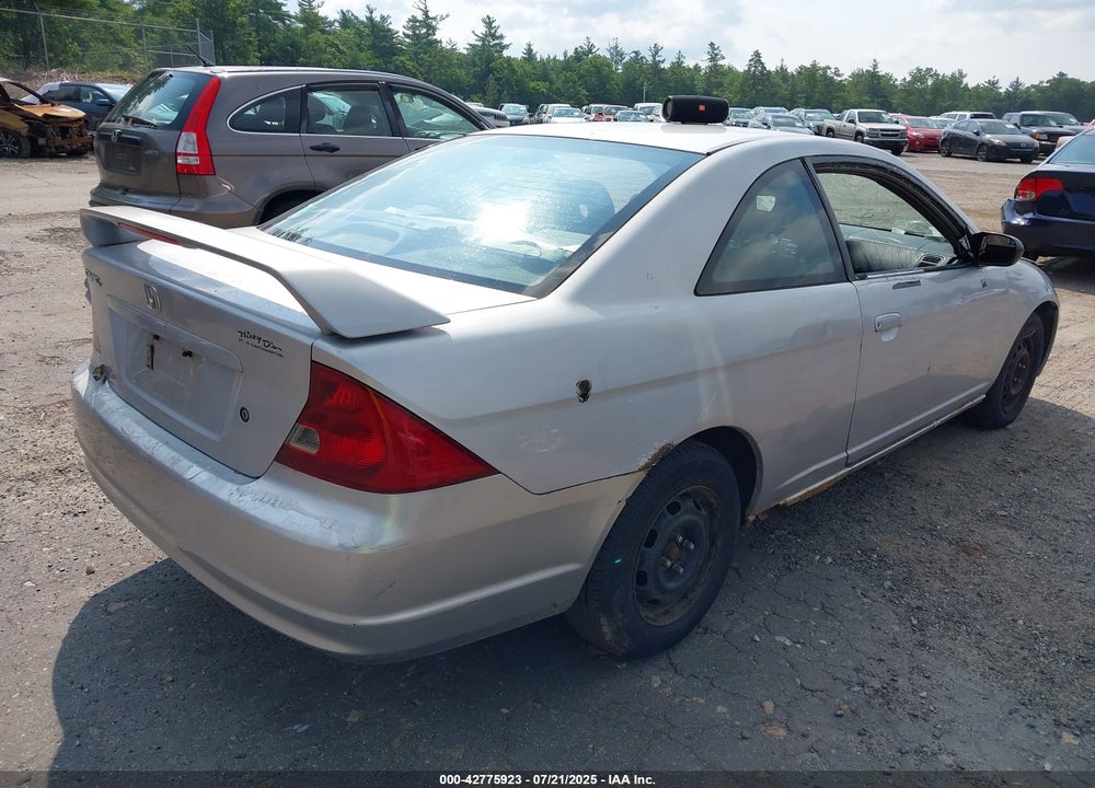 2002 HONDA CIVIC LX VIN: 1HGEM22642L062933