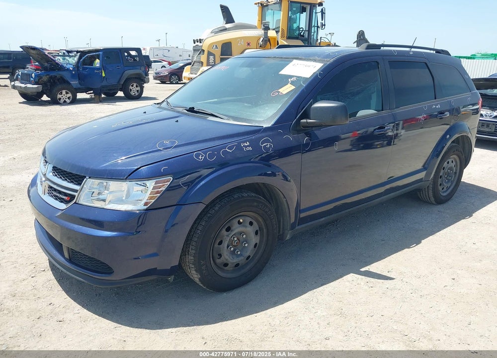 2017 DODGE JOURNEY SE VIN: 3C4PDCAB0HT691601