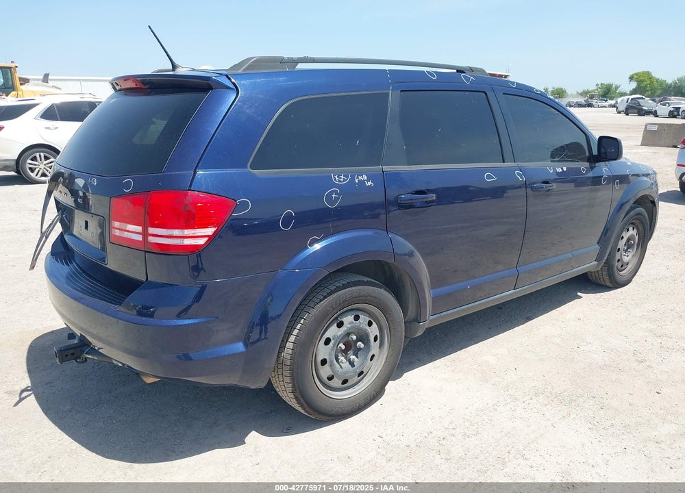 2017 DODGE JOURNEY SE VIN: 3C4PDCAB0HT691601