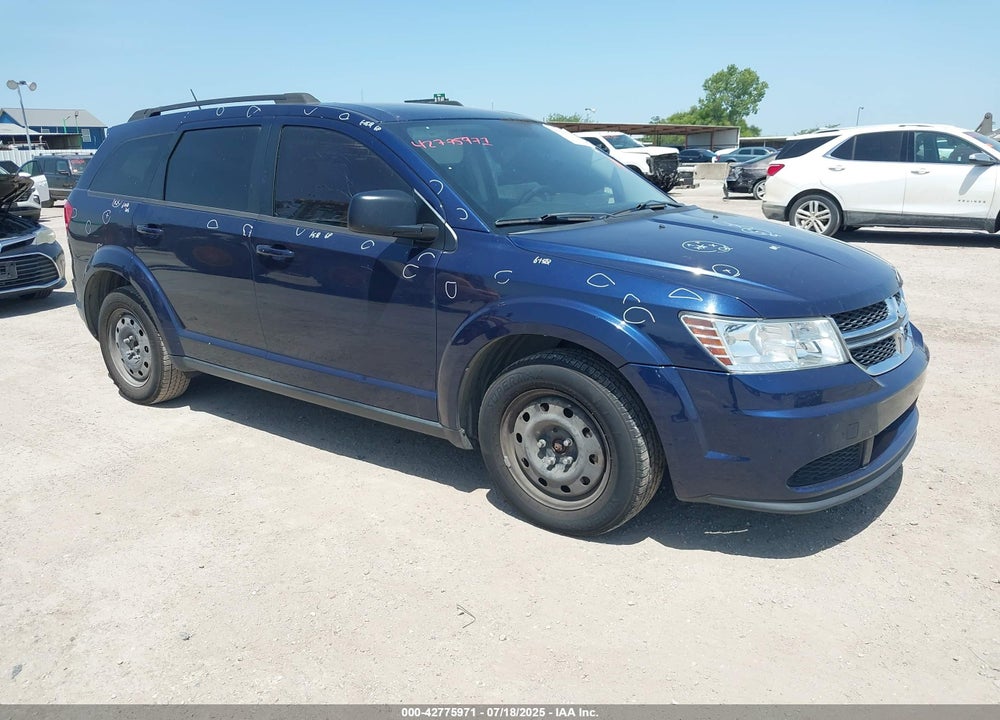2017 DODGE JOURNEY SE VIN: 3C4PDCAB0HT691601