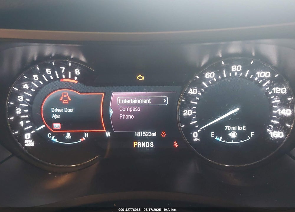 2016 LINCOLN MKZ VIN: 3LN6L2G97GR609478