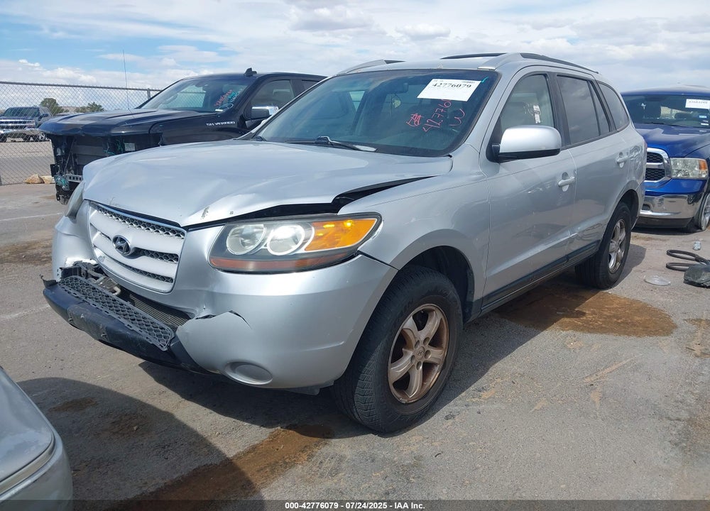 2007 HYUNDAI SANTA FE VIN: 5NMSG73D77H067992
