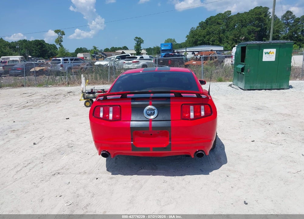2011 FORD MUSTANG VIN: 1ZVBP8CF9B5153188