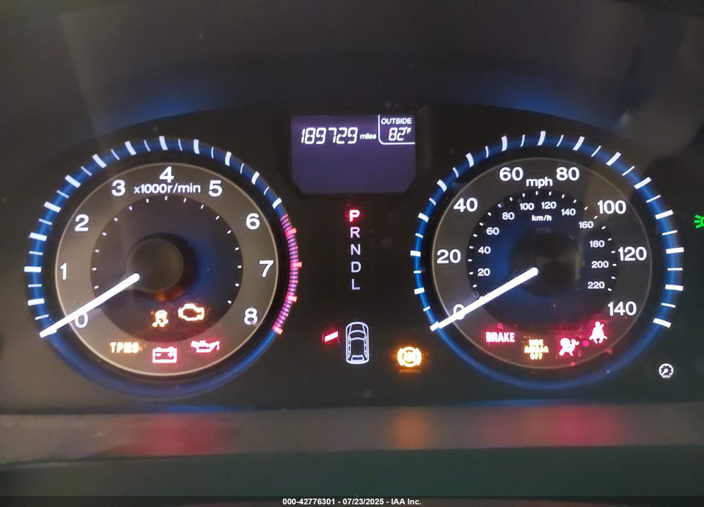 2012 HONDA ODYSSEY VIN: 5FNRL5H42CB106197