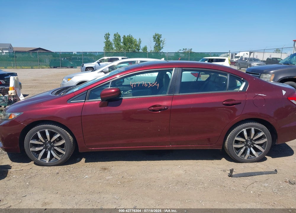 2015 HONDA CIVIC VIN: 19XFB2F90FE255012