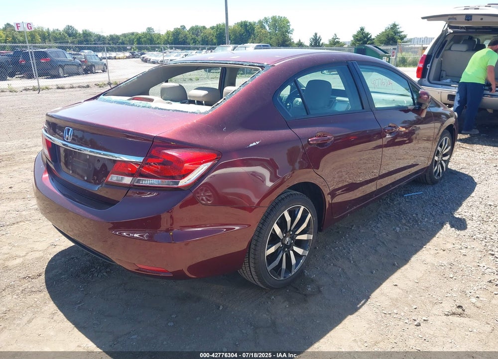 2015 HONDA CIVIC VIN: 19XFB2F90FE255012