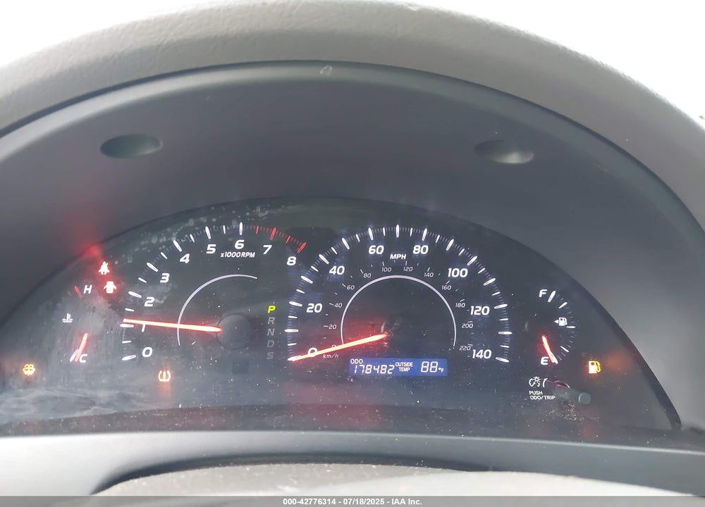 2011 TOYOTA CAMRY VIN: 4T1BF3EK8BU607466