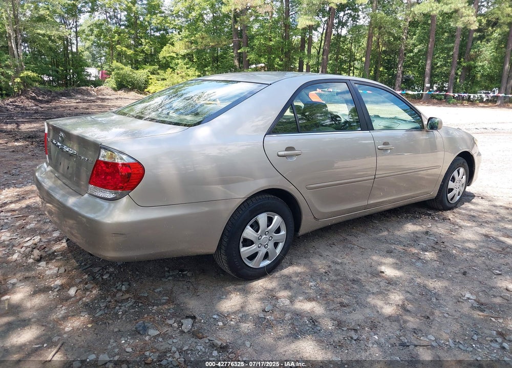 2005 TOYOTA CAMRY LE VIN: 4T1BE32K35U012049