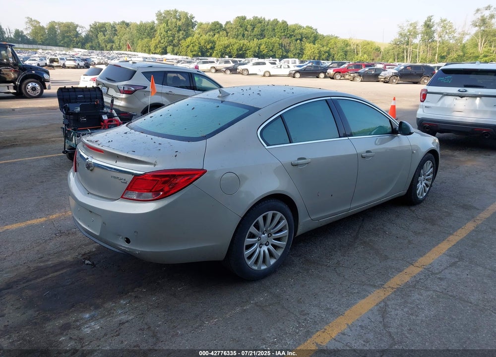 2011 BUICK REGAL VIN: W04GT5GCXB1011209